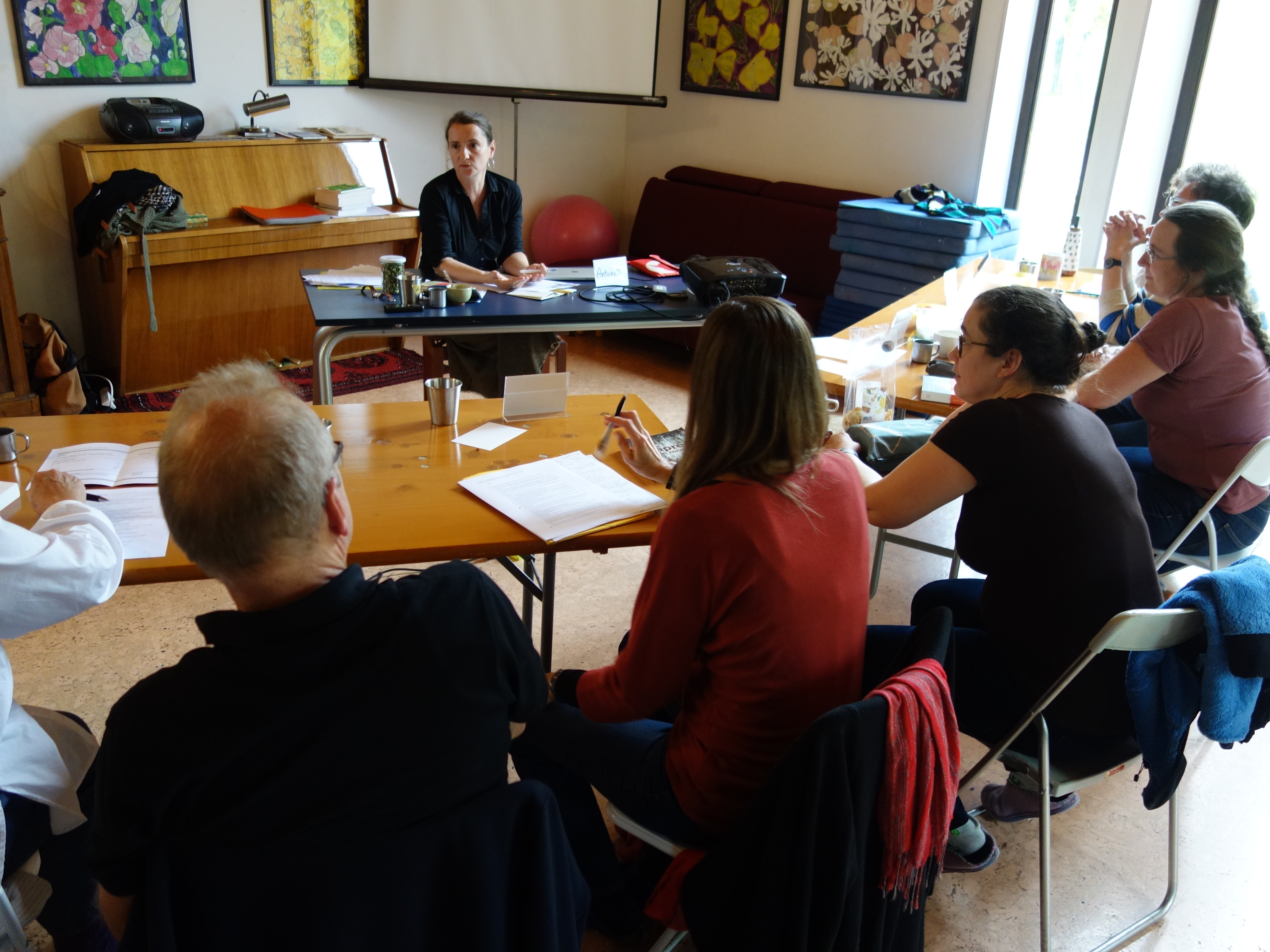 Groupe d'enseignant·es du Gymnas de Chamblandes, VD, (Photo prise par une participante)